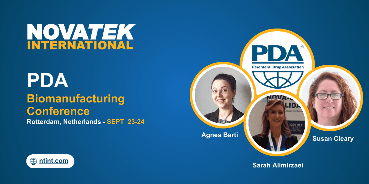 Novatek X PDA Biomanufacturing Conference (1)