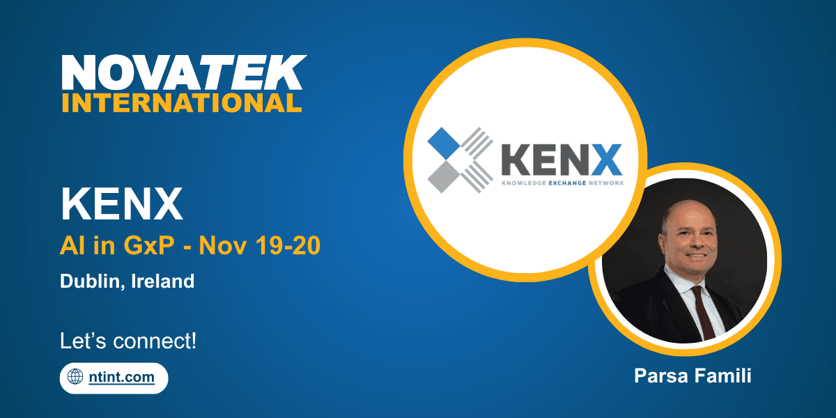 Novatek X KENX AI in GxP (Dublin)